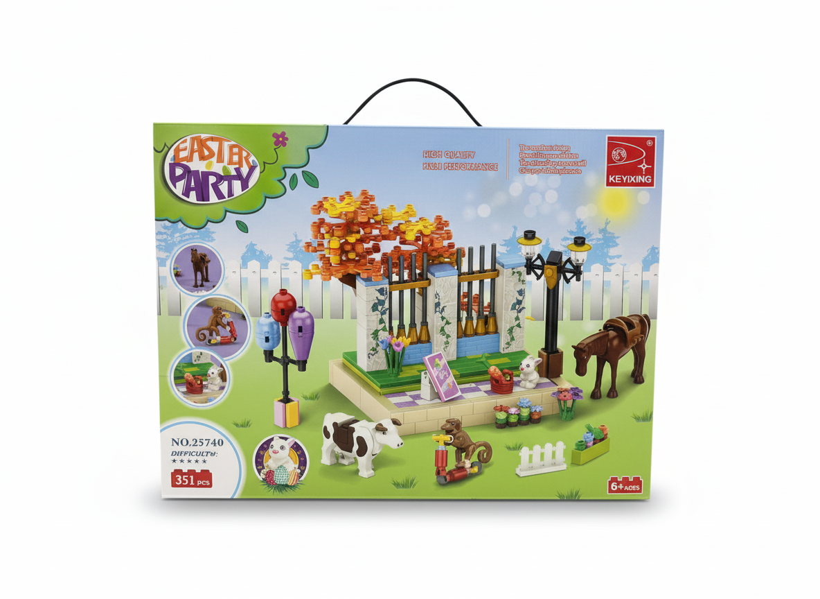 SET DE CONSTRUCCION DE BLOQUES GRANJA -25740 - Imagen 1