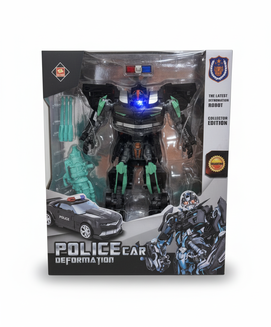 ROBOT TRANSFORMER POLICE -8820A - Imagen 1