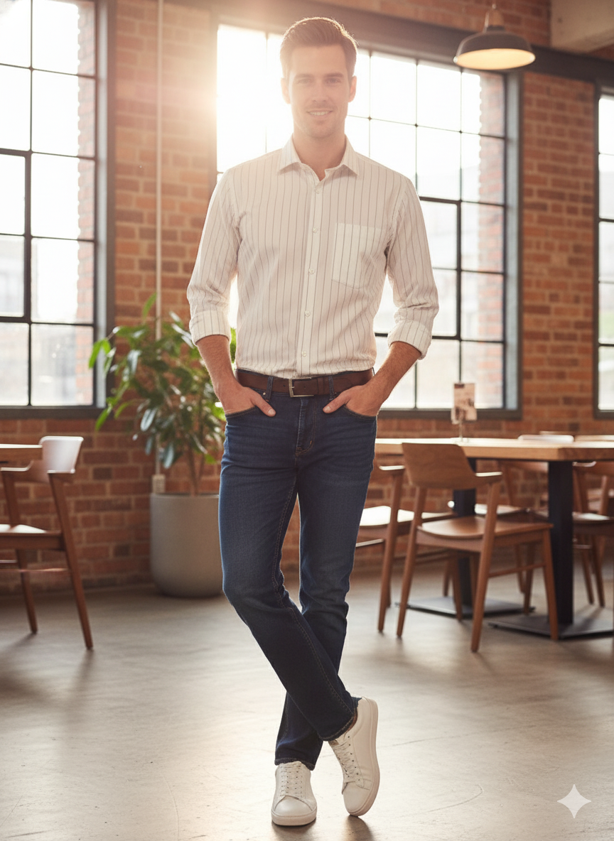 CAMISA MANGA LARGA TALLA 38 - Imagen 1