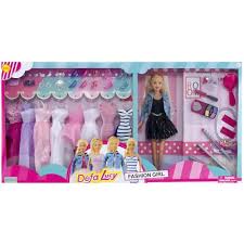 SET MUÑECA CON 12 VESTIDOS PARA VARIAS OCASIONES  -   8193 - Imagen 1