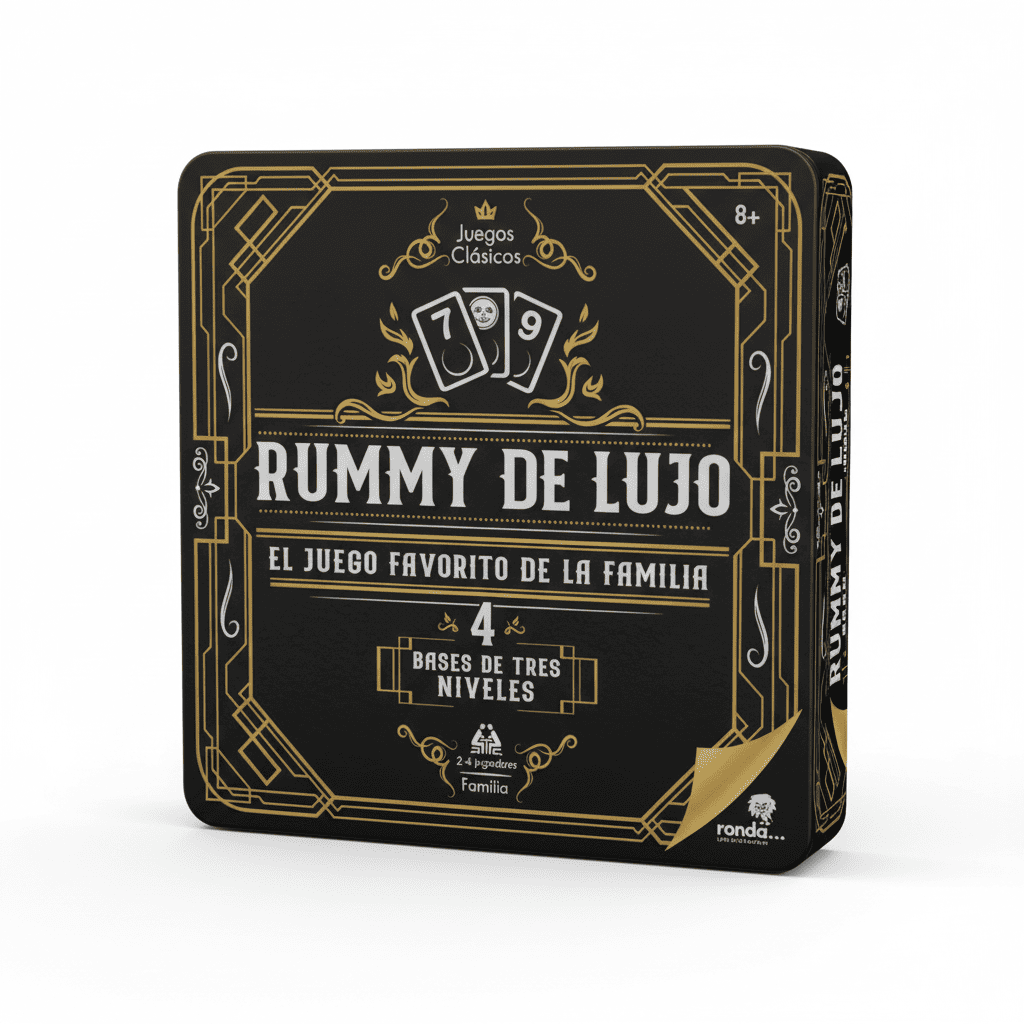 JUEGO RUMMY DE LUJO LATA 10064 - Imagen 1