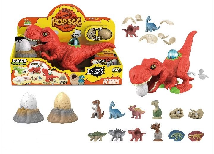 T-REX POPEGG DINO PLANET  RS062 - Imagen 1