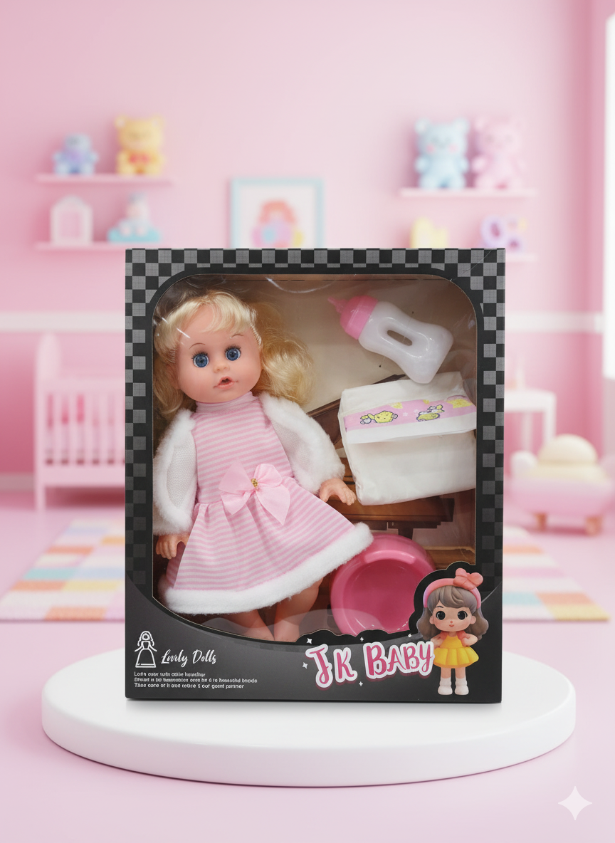 MUÑECA CAJA CON PAÑAL/ REF-JK6666-A14 - Imagen 1