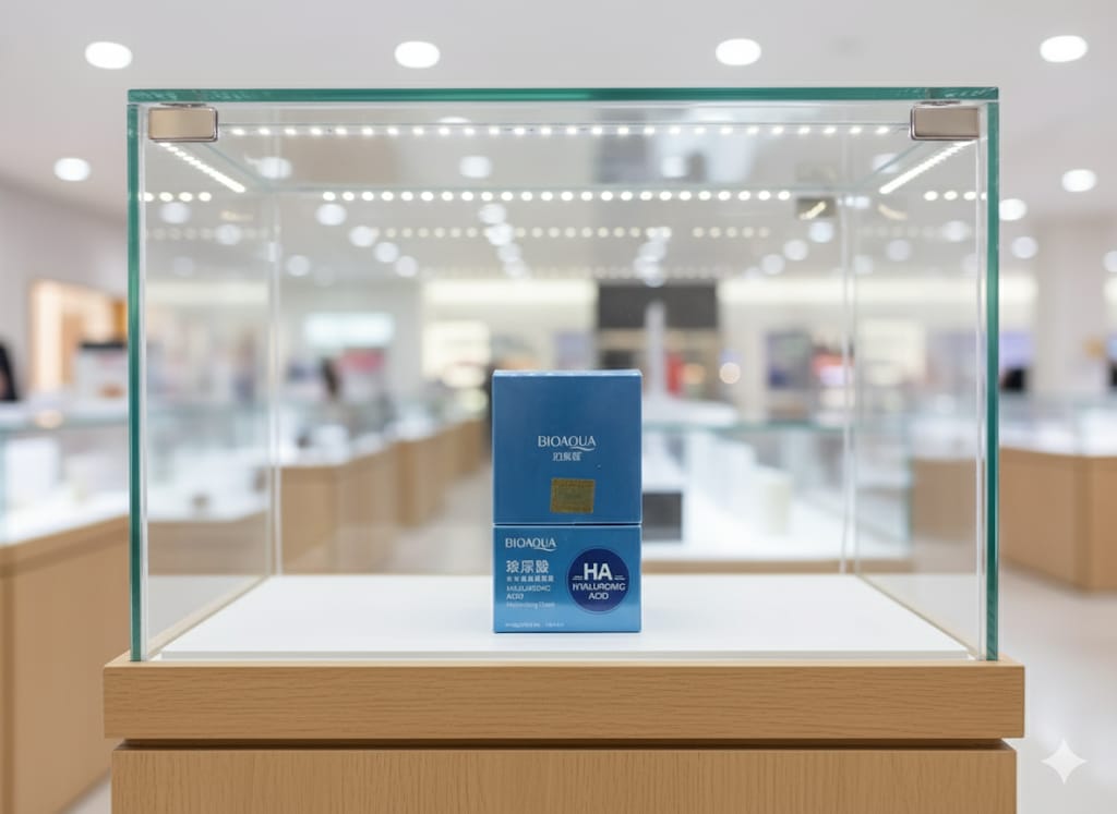 Crema Facial Hidratante de Ácido Hialurónico Bioaqua - Imagen 3