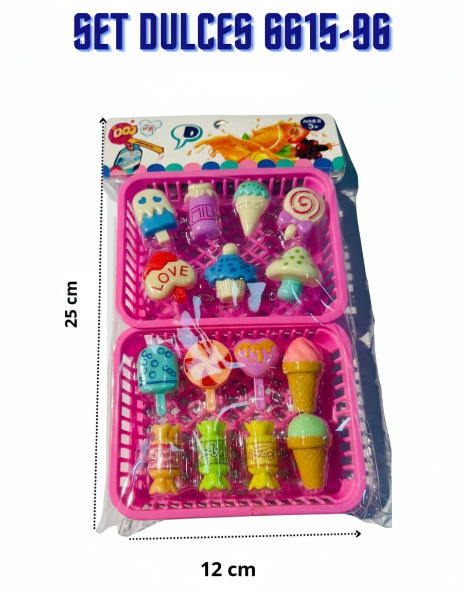 JUGUETE SET DULCES+HELADOS/ REF-6615-96 - Imagen 2